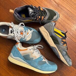 KARHU Fusion 2.0 & KARHU Synchron Classic Reef Waters Shoes in Blue Men's 8